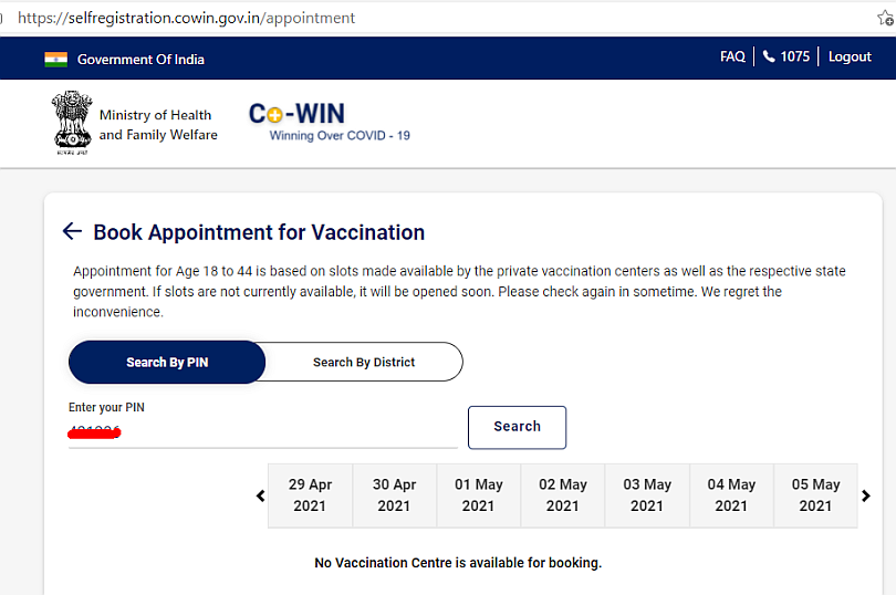Struggling to find COVID-19 Vaccination Slot?